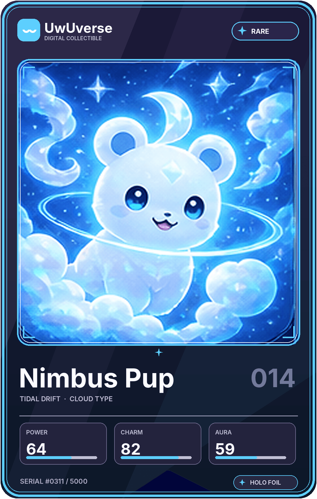 Nimbus Pup card art